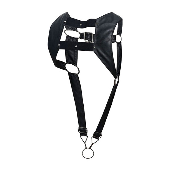 MOB EROTICWEAR Harness with upper ring for the penis