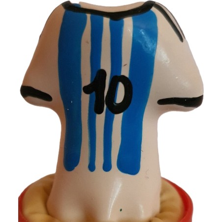 handpainted dekorerad kondom i tröjaform messi 10