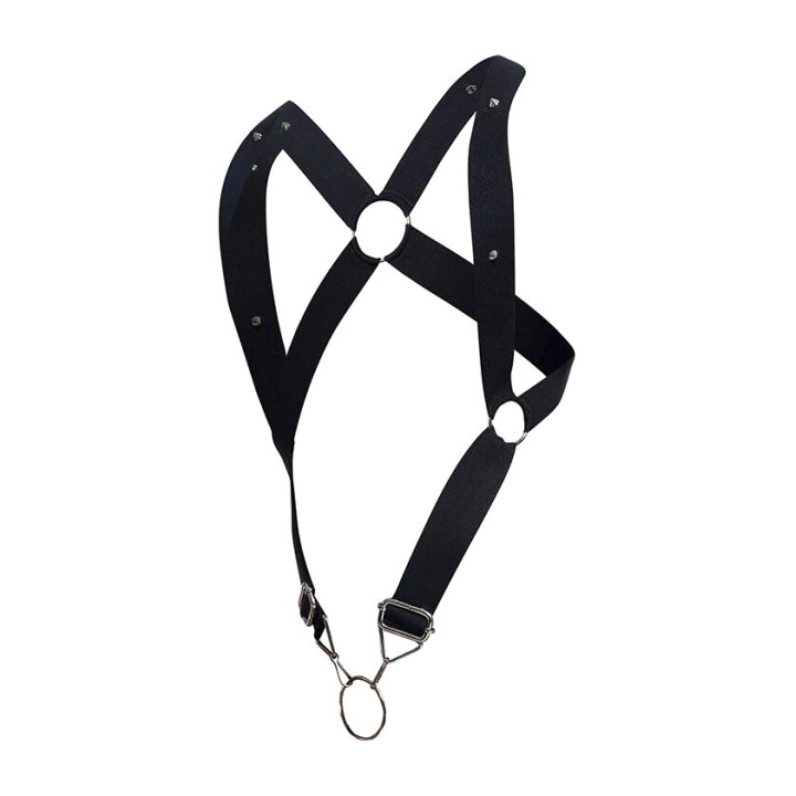 MOB EROTICWEAR Men's harness with crossed back DNGEON-52487