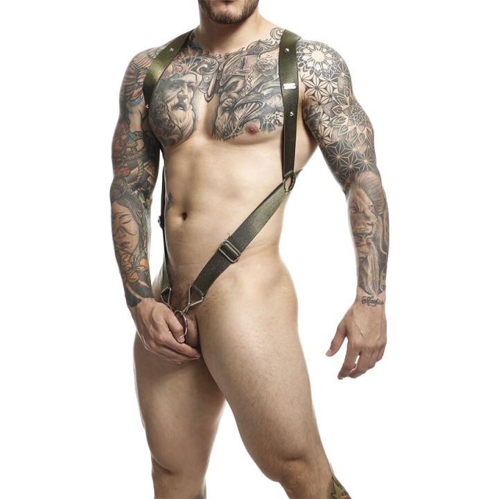 MOB EROTICWEAR Cinto de segurança masculino com costas