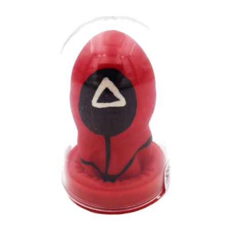 decorative hand-painted triangle-shaped moto grip protector 52292