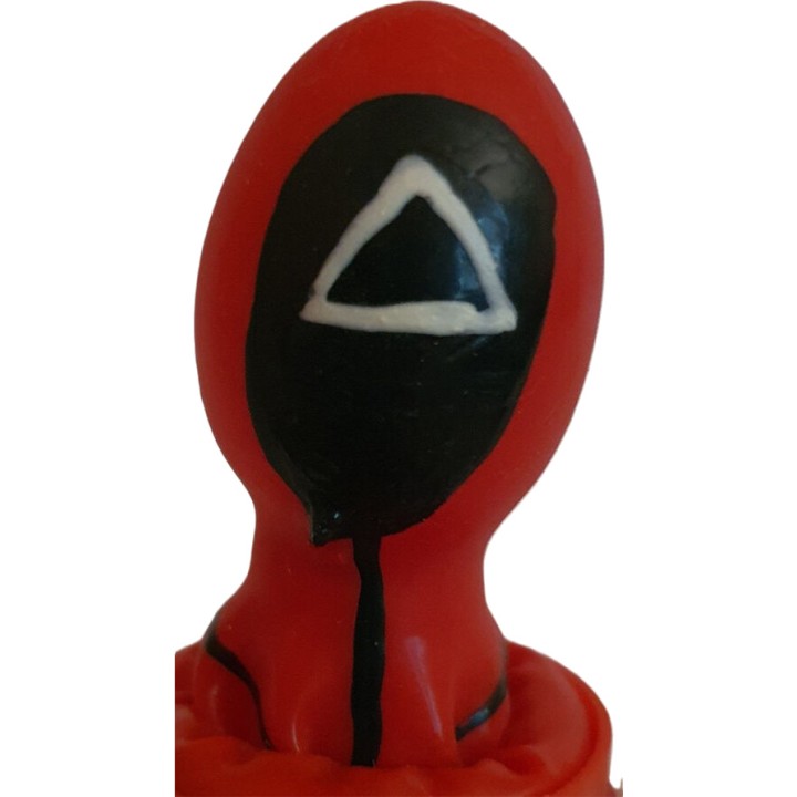 CONDOMERIE Decorative hand-painted triangle-shaped moto grip