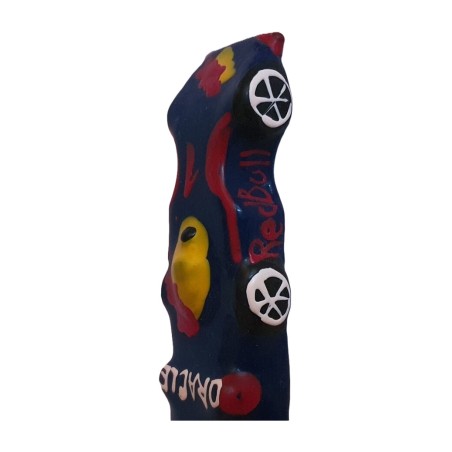 preservativo decorato a mano con forma di auto da corsa f1 red bull xl