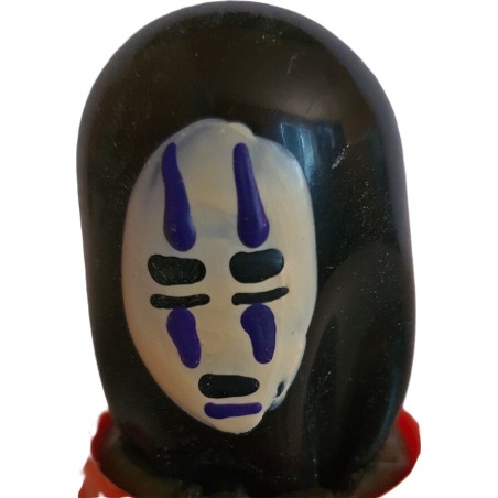 handpainted dekorerad kondom i form av spökmask