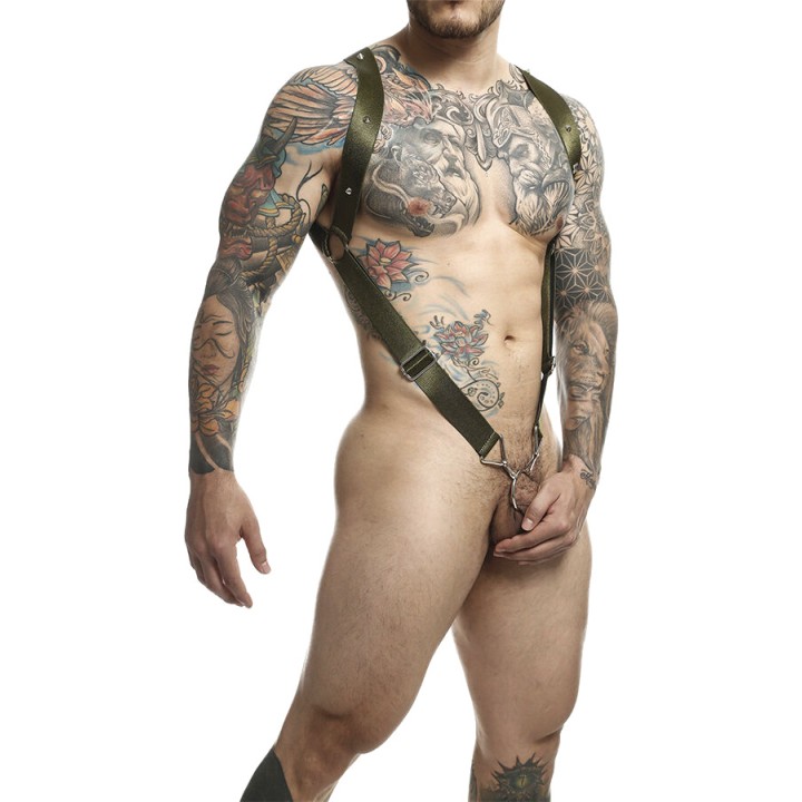 MOB EROTICWEAR Arnès d'home amb espalda recta DNGEON-52488