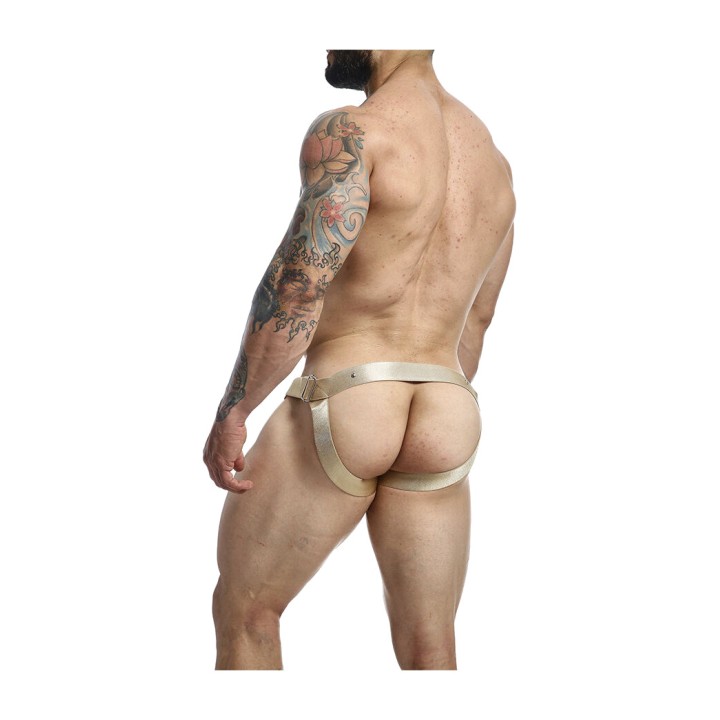 MOB EROTICWEAR Jockstrap s kružnicovým prsteneňom pre penis