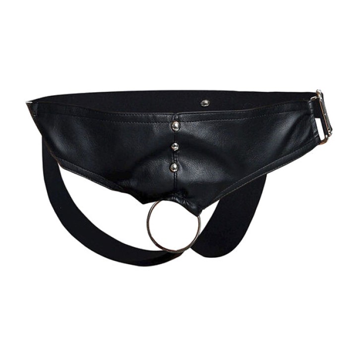 MOB EROTICWEAR Jockstrap con anello per il pene DNGEON-52480