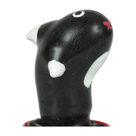 dekorativní ručně malovaný kondom v podobě orky