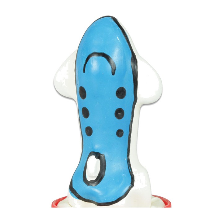 CONDOMERIE Handpainted dekorerad flygplanform cykelhjälte