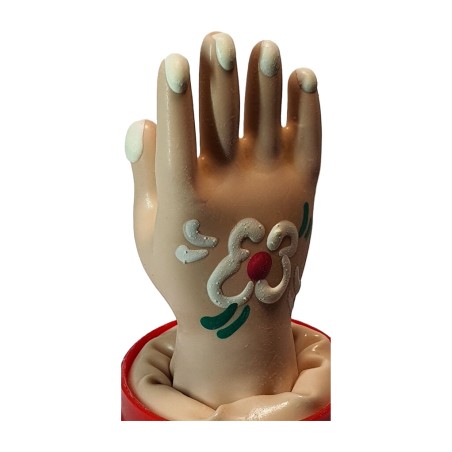 gekleurde decoratieve handschoenmodel 2 52324