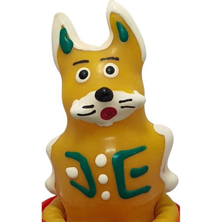 decorative hand-painted rabbit-shaped preservativo model 2