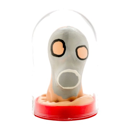 handgemalter dekorativer gasmasken-shield 52213