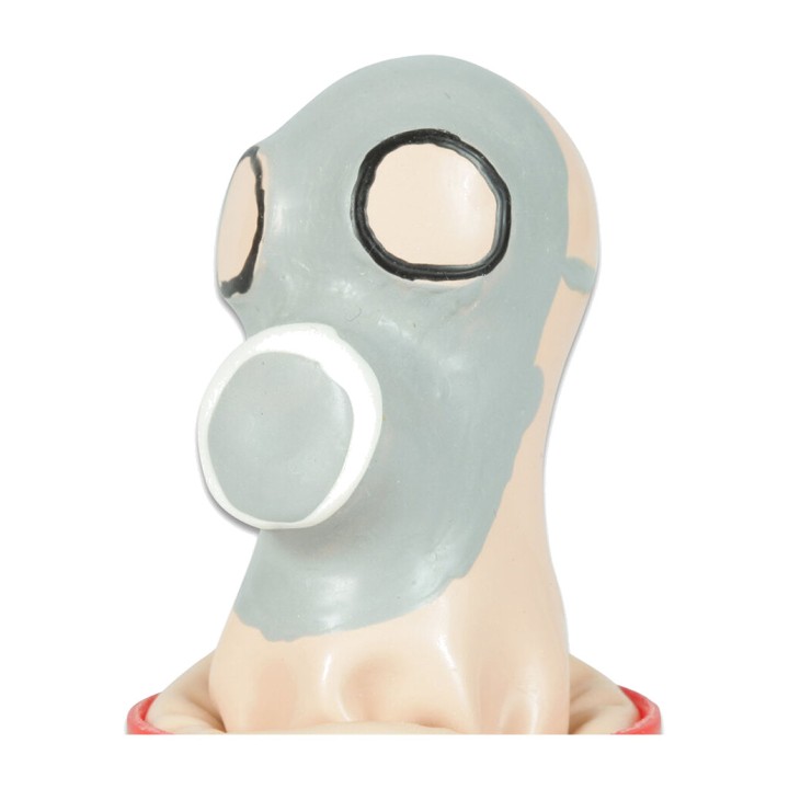 CONDOMERIE Handgemalter dekorativer Gasmasken-Shield 52213