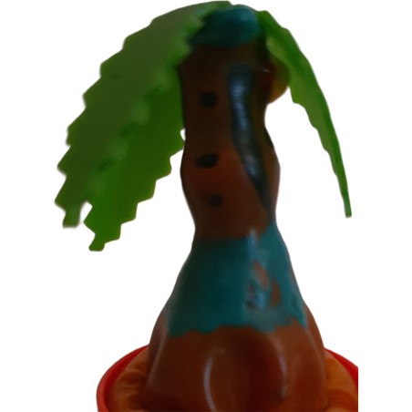 protège-mains décoratif peint à la main en forme de palmier