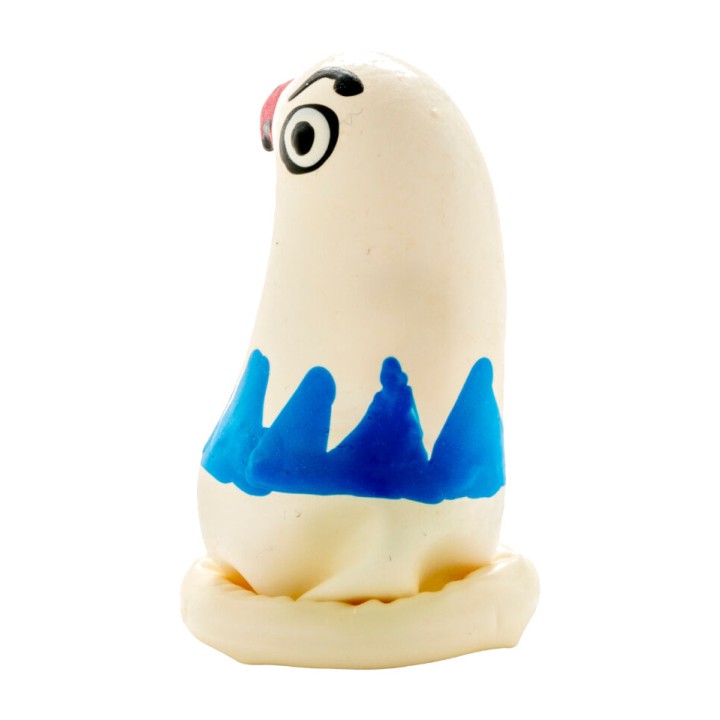 CONDOMERIE Decorative hand-painted eagle-shaped moto grip