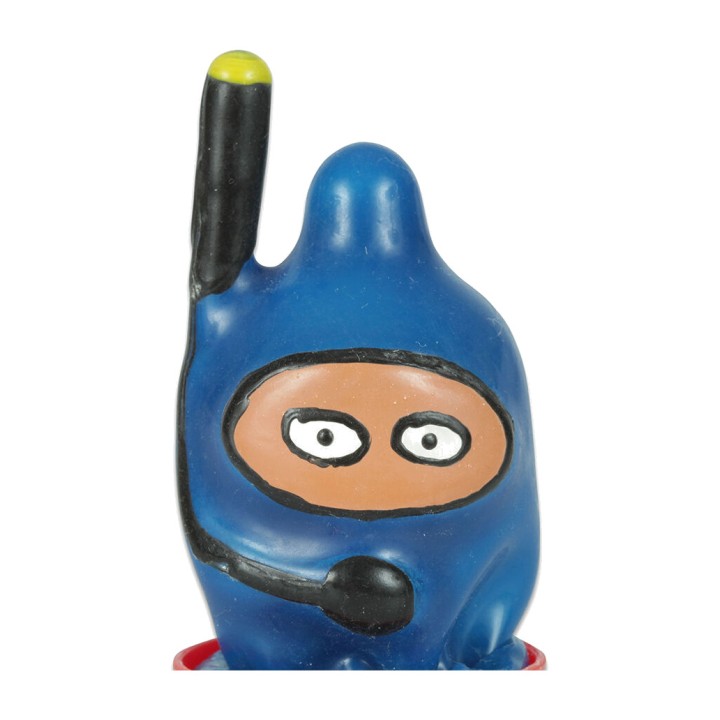 CONDOMERIE Decorative hand-painted diver-shaped condom