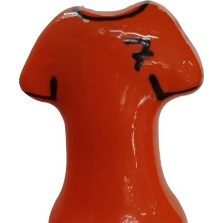 preservativo decorato a mano con forma di camicia