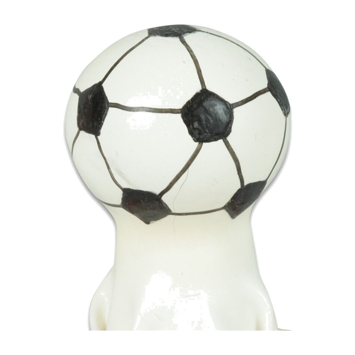CONDOMERIE Decorative hand-painted football-shaped condom