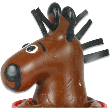 preservativo decorado pintado à mão com forma de cavalo