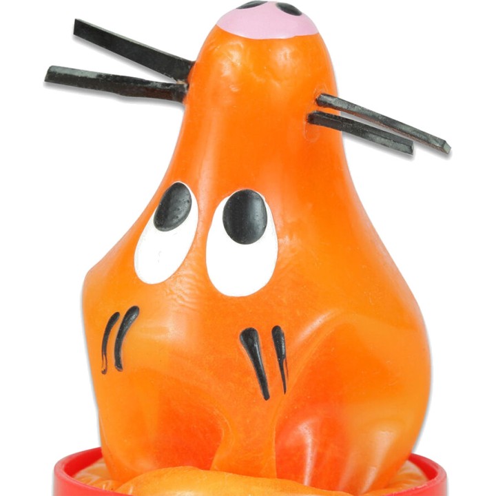 CONDOMERIE Decorative hand-painted fox-shaped sticker