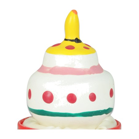 preservativo decorado con forma de pastel pintado a mano