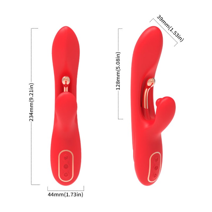 ARMONY G-Spot and Clitoris Vibrator with Oscillating Tongue