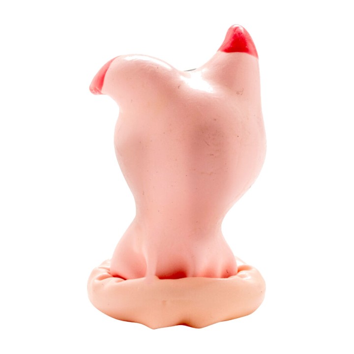 CONDOMERIE Decorative hand-painted pig head-shaped condom