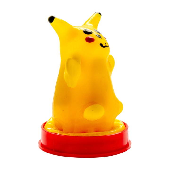CONDOMERIE Decorative hand-painted mouse-shaped condom