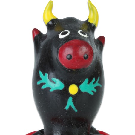 preservativo decorato a mano con forma di toro modello 1