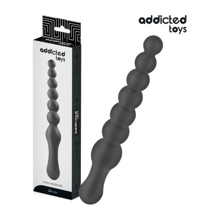 masajeador anal dublu de silicono 24 cm