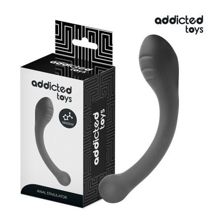 stimolatore anale doppio in silicone 18 cm
