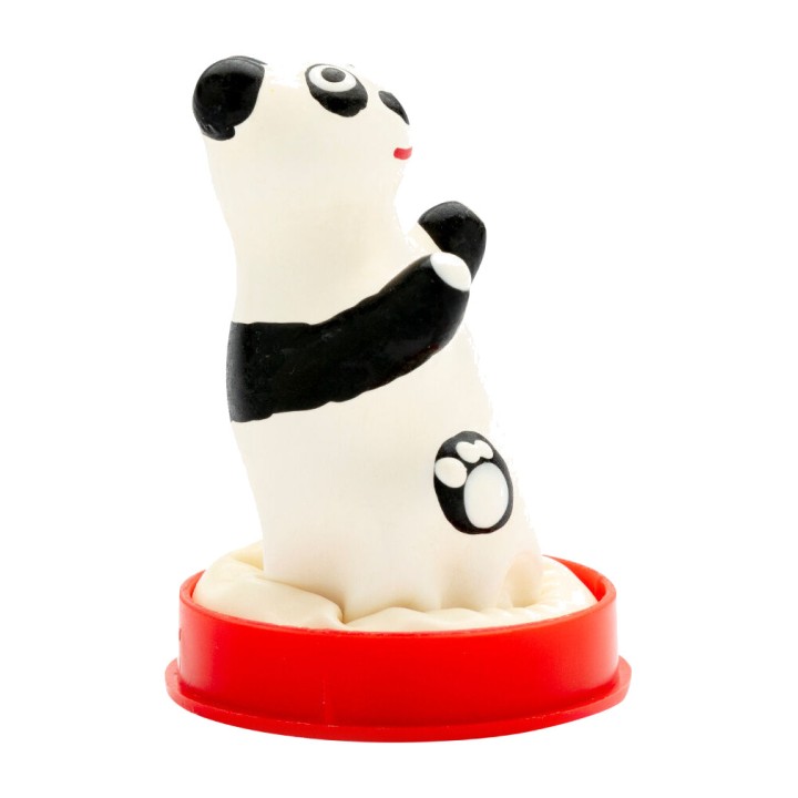 CONDOMERIE Handpainted dekorativt pandabilde, model 1
