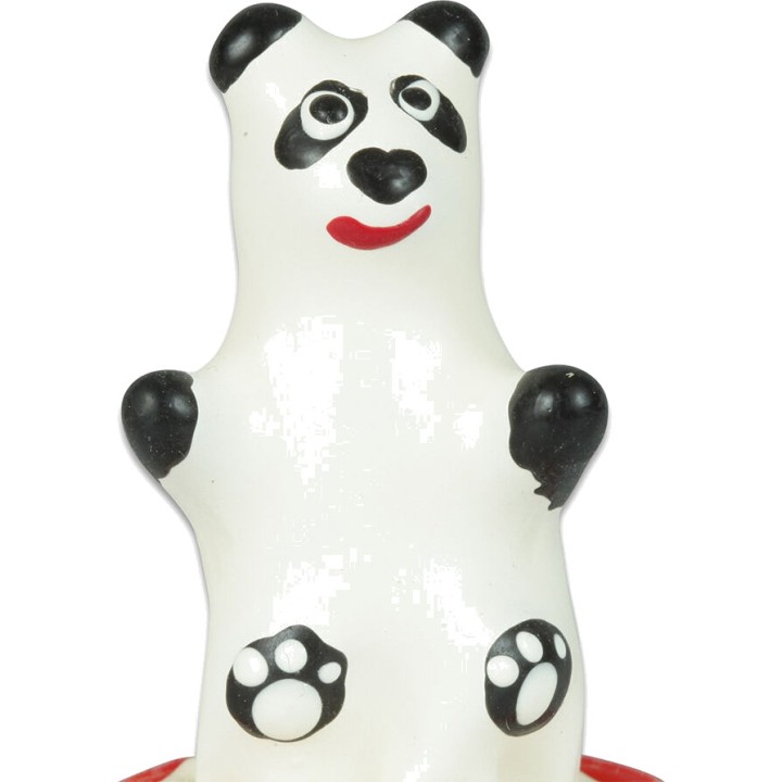 CONDOMERIE Decorative hand-painted panda-shaped condom model