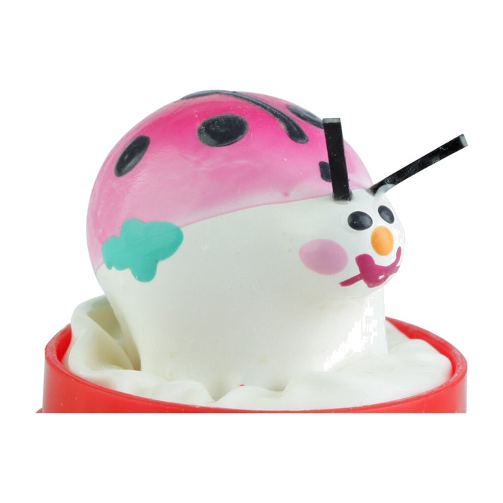 CONDOMERIE Decorative hand-painted ladybug-shaped condom