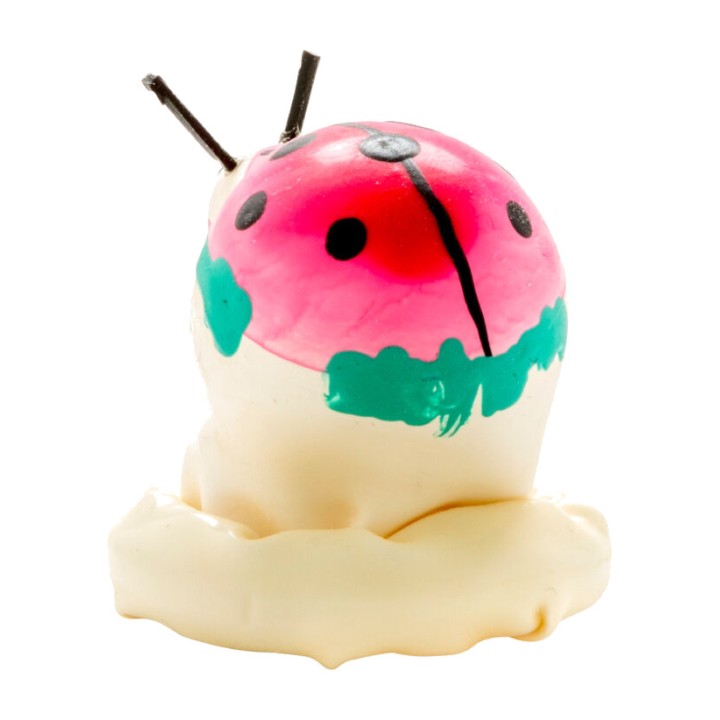 CONDOMERIE Decorative hand-painted ladybug-shaped condom