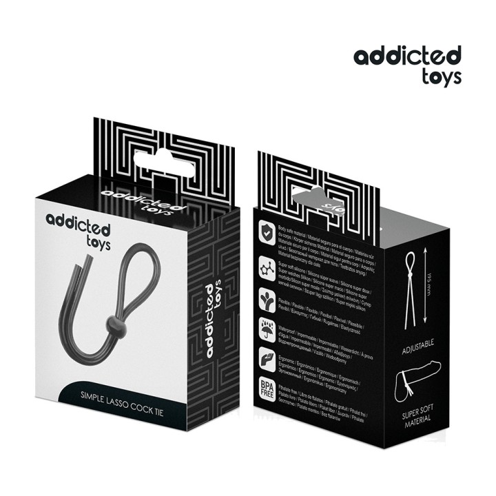 ADDICTED TOYS Silikonseil für einfache Schlinge Glied