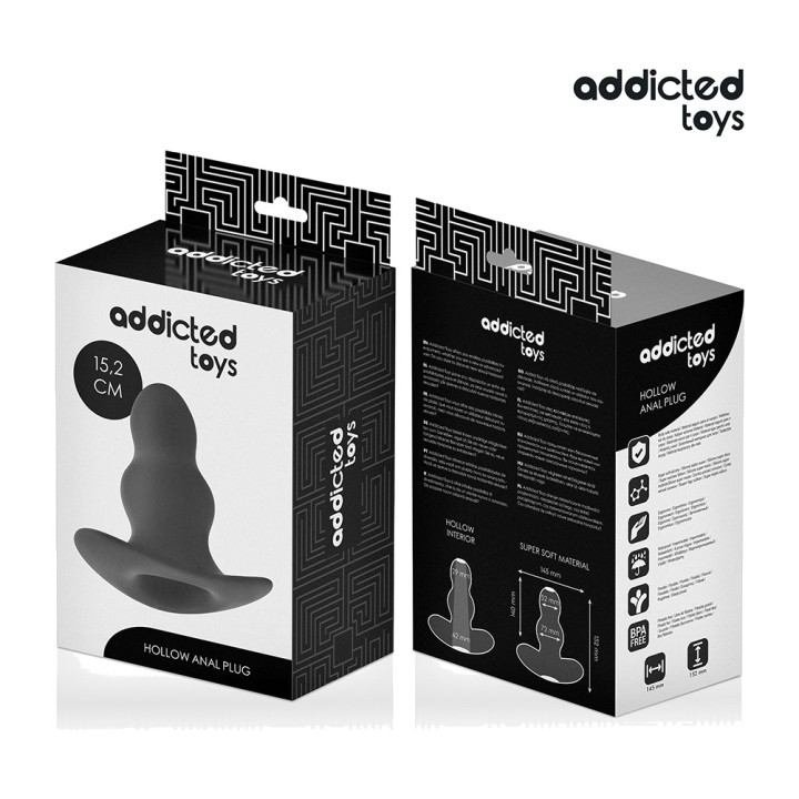 ADDICTED TOYS Tomme siliconplug 7,3-15,2CM D-242843VAR