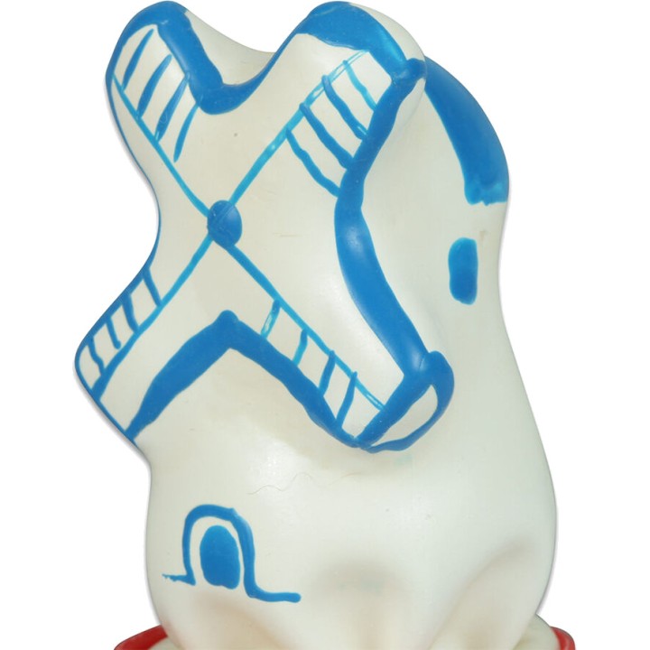 CONDOMERIE Handpainted dekorerad kondom i molnform D-243150