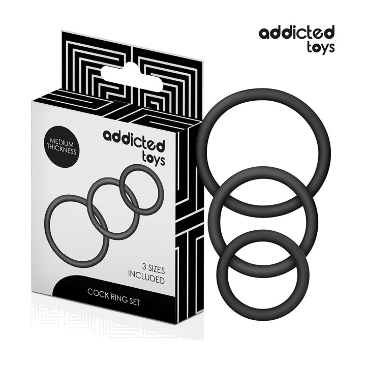 ADDICTED TOYS Szilícium ringcsész a péniszen modell 2