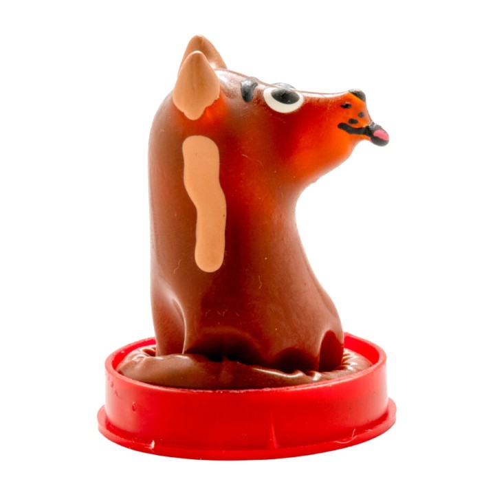 CONDOMERIE Hand-painted decorative dog-shaped cover D-243122