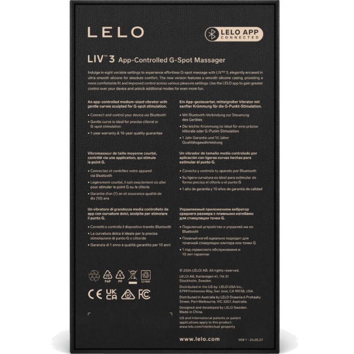 LELO Stimulátor G-point LIV 3 D-241847VAR