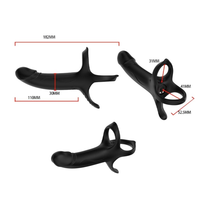 ARMONY Dildo mit Ring und Vibrator 50178 D-241563