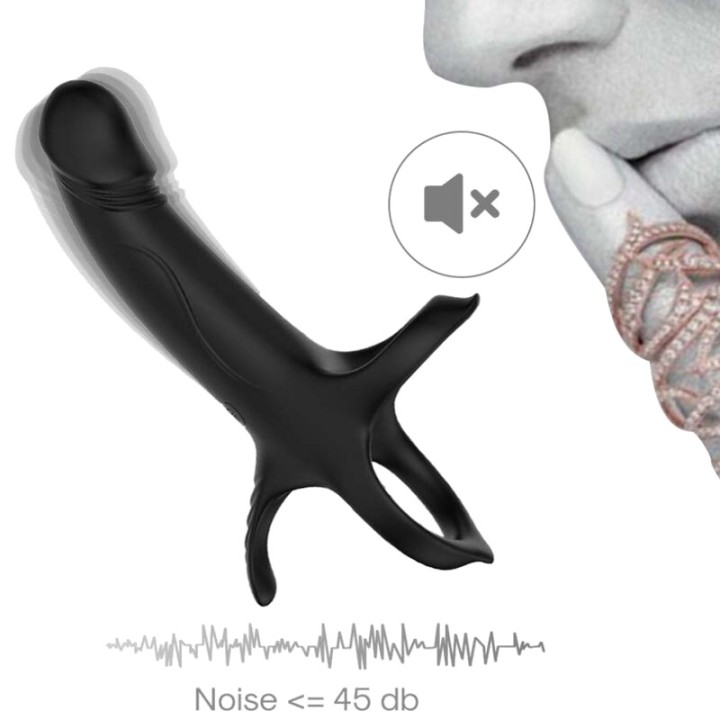 ARMONY Dildow med ring och vibratör 50178 D-241563