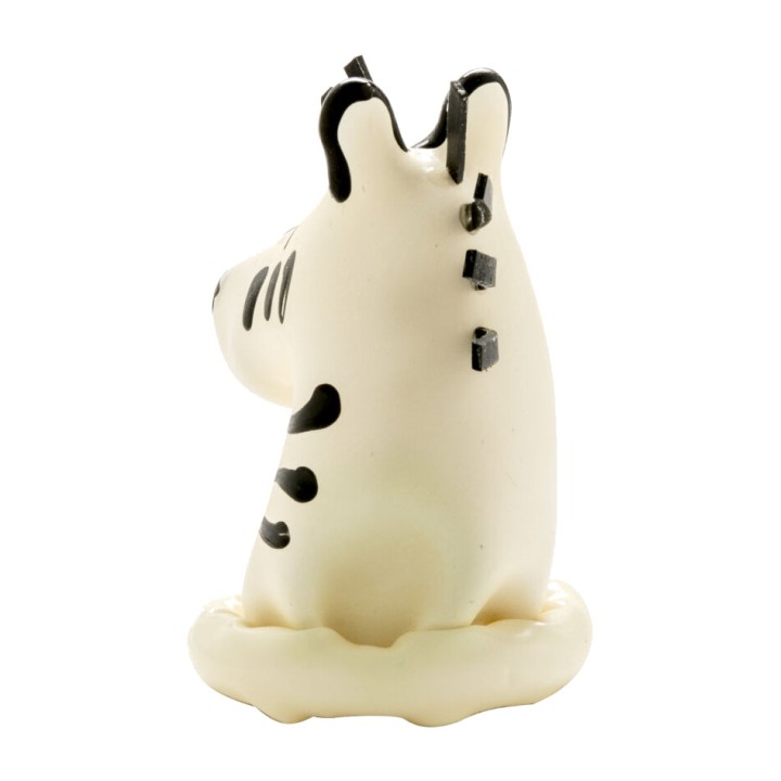 CONDOMERIE Handpainted dekorerad kondom i zebraförpackning