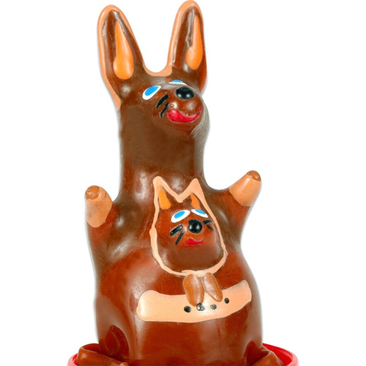 CONDOMERIE Decorativer Handspray mit Kängurubild Modell 1