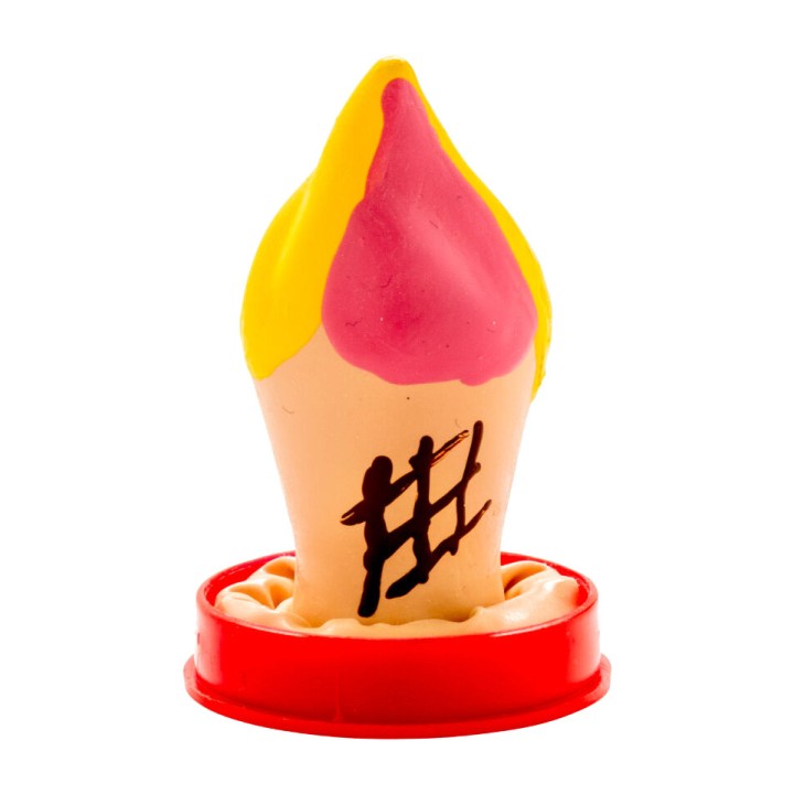 CONDOMERIE Protetor decorativo pintado à mão com forma de