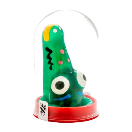 protetor decorativo pintado à mão com forma de crocodilo modelo 1