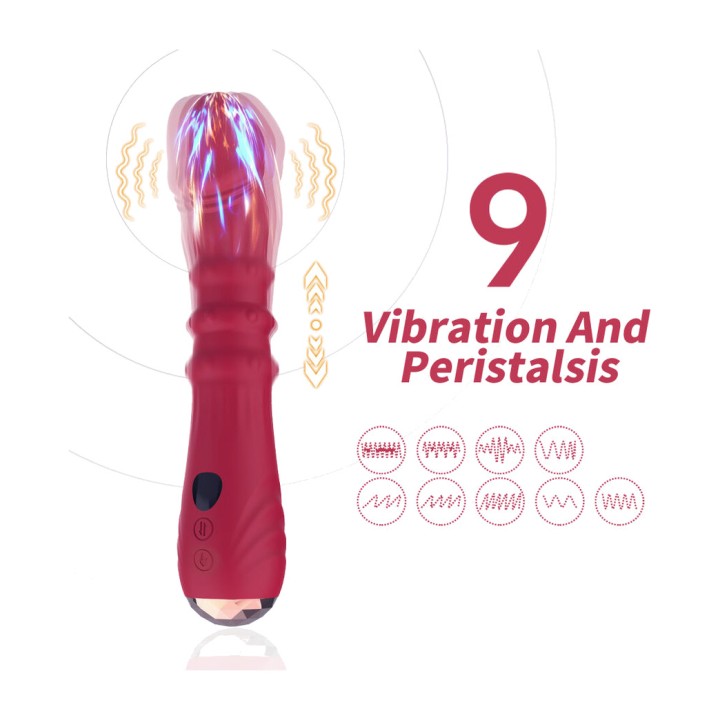ARMONY Dildo wibrator stimulator punktu G termoregulowany