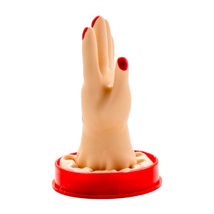 CONDOMERIE Decorative hand-painted palm-shaped item model 1