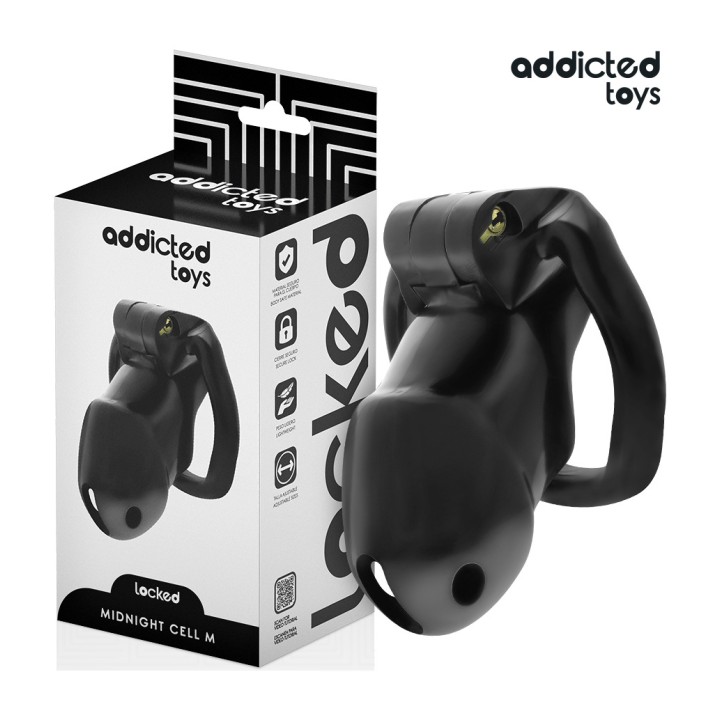 ADDICTED TOYS Penislokk LOCKED-MIDNIGHT CELL D-242956VAR